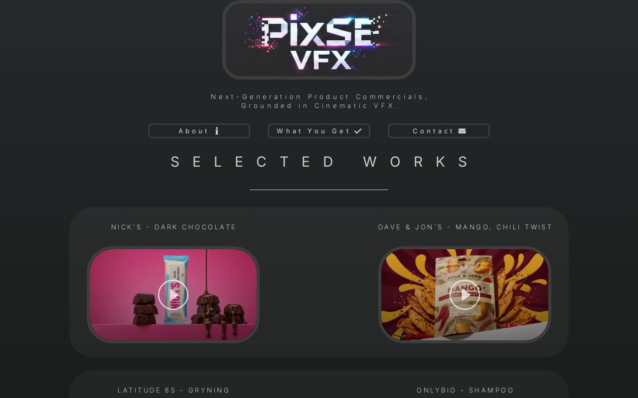 PixSE VFX logo